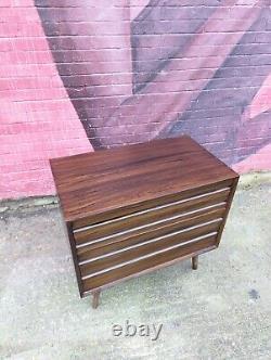 Danish Rosewood Vintage Mid Century Chest of Drawers