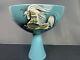 Exquisite Vintage Sascha Brastoff Mid Century Footed Compote With Horses