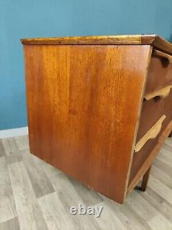 Jentique Sideboard Mid Century Modern Long 3 Drawer Vintage Retro Cupboard