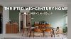 MID Century Modern Home With Thrifted Vintage Furniture Buildbuilt Portfolio