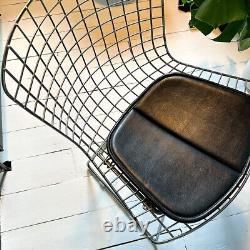 Mid Century Harry Bertoia Chrome Wire Chair Industrial Vintage Retro 1960s Knoll