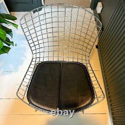 Mid Century Harry Bertoia Chrome Wire Chair Industrial Vintage Retro 1960s Knoll