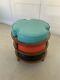 Mid Century Modern (Thomasville) Stacking Stools Vintage Item/used