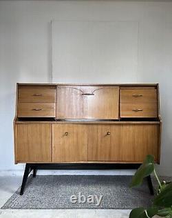 Mid Century Retro Vintage Sideboard Drinks Cabinet Beautility