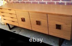 Mid Century Sideboard Europa Teak Danish Vintage Retro Cabinet Long John GPlan