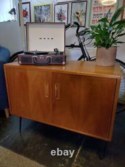 Mid Century Vintage G Plan Fresco Cabinet Compact Sideboard Record Cabinet