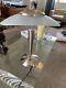 Mid century modern Table lamp chrome frosted glass Vintage Retro