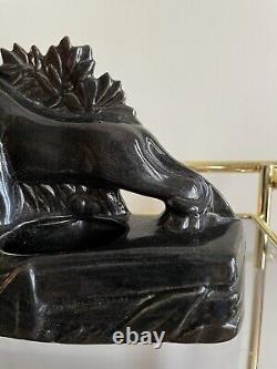 Rare McCoy Pottery Vintage Mid Century Panther Planter (Lamp)