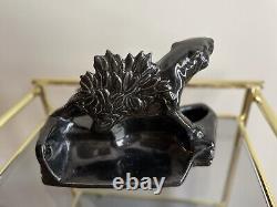 Rare McCoy Pottery Vintage Mid Century Panther Planter (Lamp)