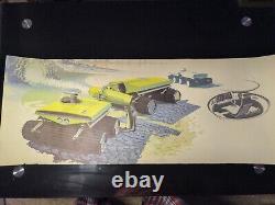 SYD MEAD Print Poster Vtg Mid-century Modern Sci-fi Cars Auto Advertising Signs