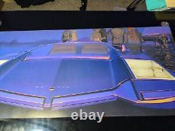 SYD MEAD Print Poster Vtg Mid-century Modern Sci-fi Cars Auto Advertising Signs