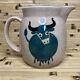 VTG Arabia Finland Mid Century Kaj Franck Green Bull Cow Large Pitcher