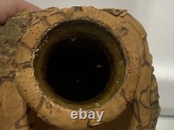 VTG. Mid Century Cork wrapped bottle Italian Decanter made in Italy