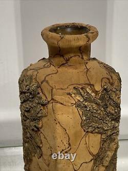 VTG. Mid Century Cork wrapped bottle Italian Decanter made in Italy