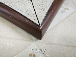 VTG Mid Century Modern 3 Piece Burwood Mondrian Wall Clock 1950s Art