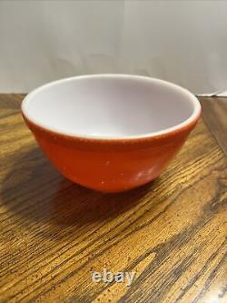 VTG Mid Century Pyrex Primary Colors Nesting Mixing Bowls Complete Set Of 4
