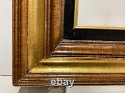 VTG. Mid Century Solid Wood Picture Frame Fits 12x 16