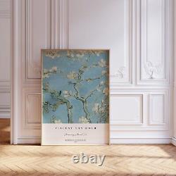 Van Gogh Print Van Gogh Poster Mid Century Modern Blossoming Almond Tree