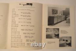 Vintage 1958 Mid Century Furniture CATALOG Brochure BROWN-SALTMAN CALIFORNIA