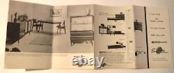 Vintage 1958 Mid Century Furniture CATALOG Brochure BROWN-SALTMAN CALIFORNIA