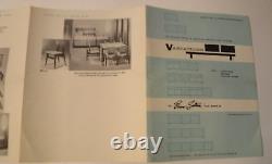 Vintage 1958 Mid Century Furniture CATALOG Brochure BROWN-SALTMAN CALIFORNIA