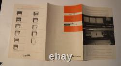 Vintage 1958 Mid Century Furniture CATALOG Brochure BROWN-SALTMAN CALIFORNIA