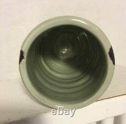 Vintage 6.75 Signed AB Naked Men Women ART POTTERY VASE Mid Century Modern Art