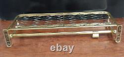 Vintage 60s Wardrobe 7 Hook with Hat Pad Aluminum/Gold Mid-Century