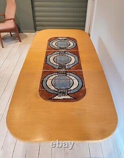 Vintage Danish Dining Table Extending Gangso Mobler Mid Century Retro Del Avail