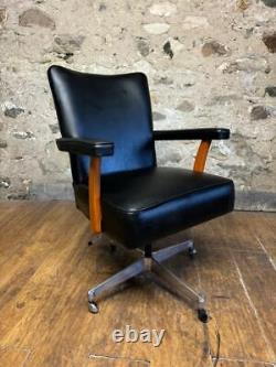 Vintage MID Century Office Chair Desk Chair X2