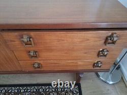 Vintage Mid Century Beautility Teak Sideboard Cabinet