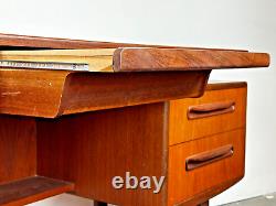 Vintage Mid Century Danish G Plan Style Teak Desk