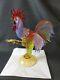 Vintage Mid-Century Murano Glass Rooster 14 Italy