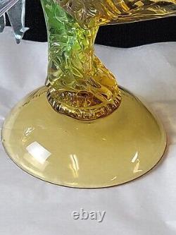 Vintage Mid-Century Murano Glass Rooster 14 Italy