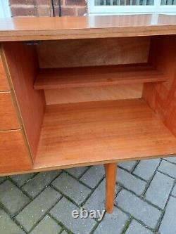Vintage Mid Century Teak Avalon Retro Sideboard Cupboard Cabinet Can Deliver