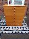 Vintage Mid Century Teak Avalon Tallboy Chest Of Drawers Can Deliver