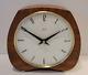 Vintage Mid-Century c1950's English Smiths Oak Cased Chiming Mantel Clock