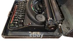 Vintage Remington Typewriter & Case MID Century