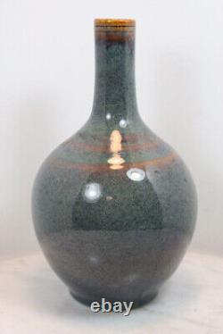 Vintage Signed JG Mid Century Modern Art Pottery Vase