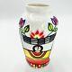 Vtg MID-CENTURY Fernando Llort Lenna de Gozo Art Pottery Vase Signed 7