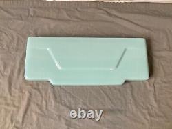 Vtg Mid Century Ceramic Cerulean Blue Porcelain Toilet Tank Lid Kohler 518-21E